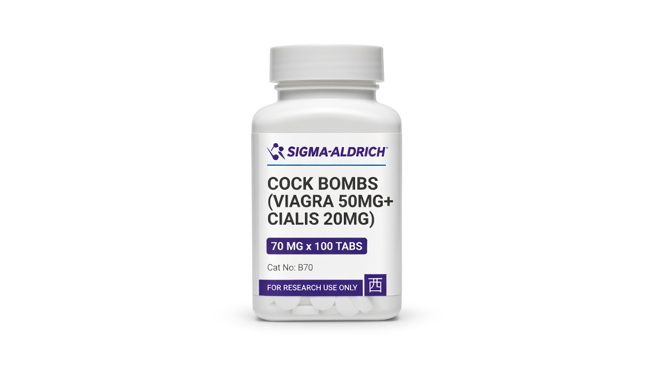 COCK BOMBS (Viagra 50mg + Cialis 20mg)
