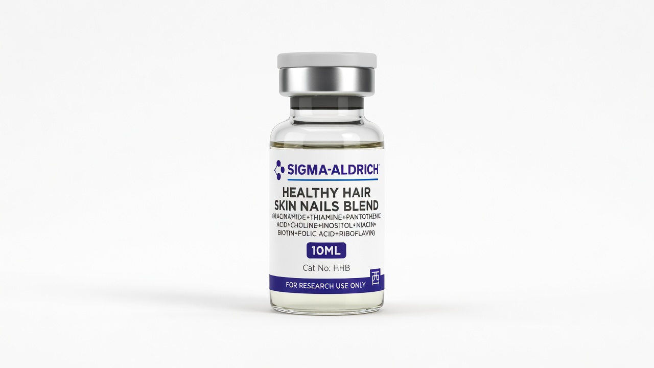 Healthy Hair Skin Nails Blend (Niacinamide+Thiamine+Pantothenic Acid+Choline+Inositol+Niacin+Biotin+Folic Acid+Riboflavin)