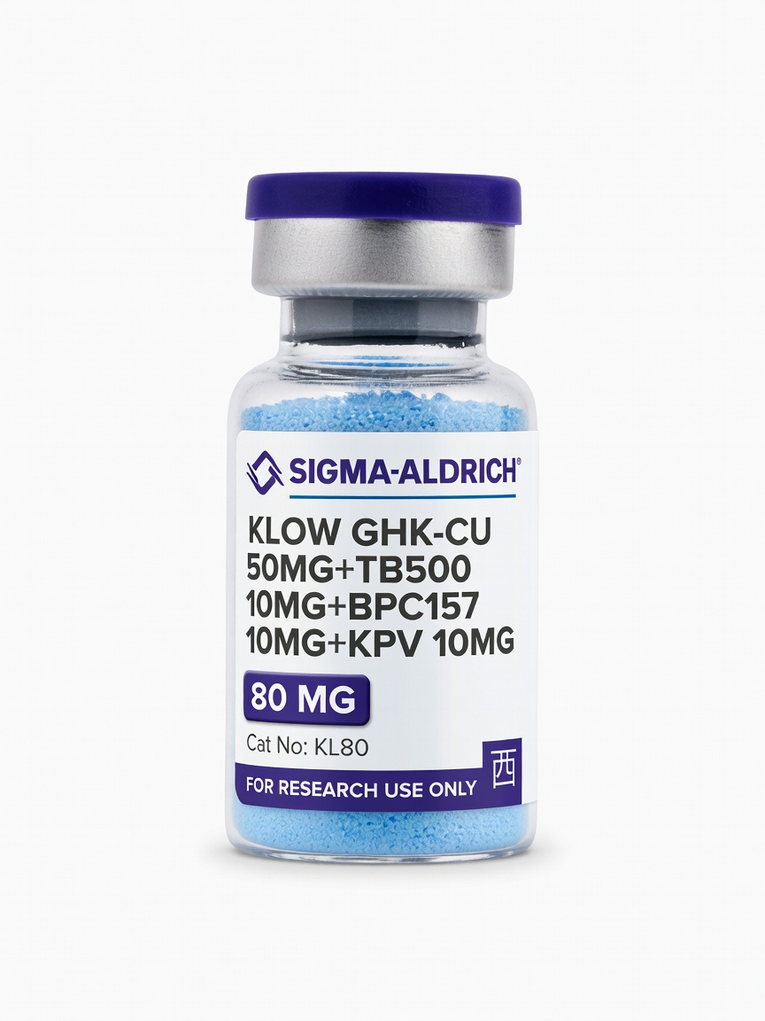 KLOW GHK-CU 50mg+TB500 10mg+BPC157 10mg+KPV 10mg
