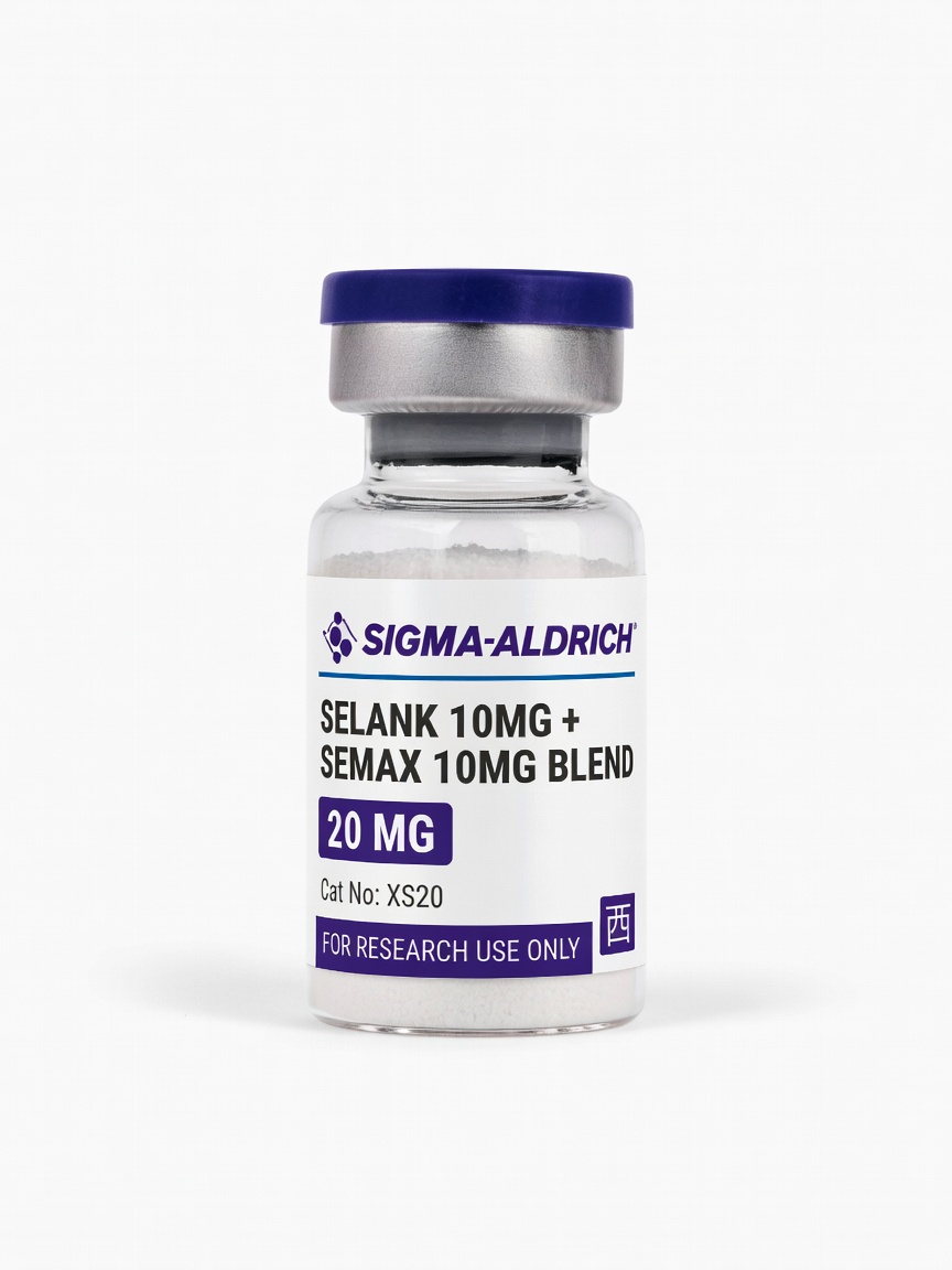 Selank 10mg + Semax 10mg Blend