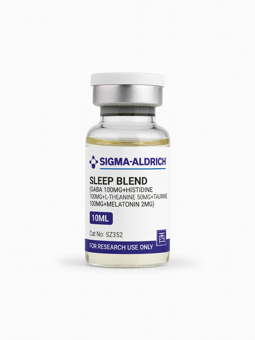 Sleep Blend (GABA 100mg+Histidine 100mg+L-Theanine 50mg+Taurine 100mg+Melatonin 2mg)