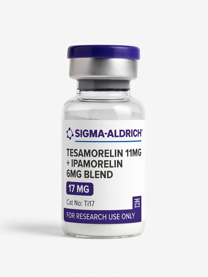 Tesamorelin 11mg + Ipamorelin 6mg Blend
