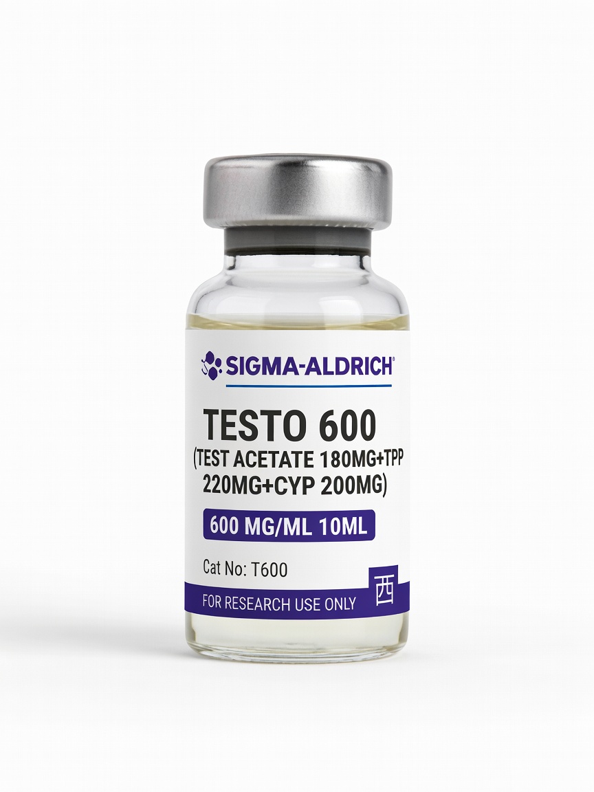 Testo 600 (Test Acetate 180mg+TPP 220mg+Cyp 200mg)